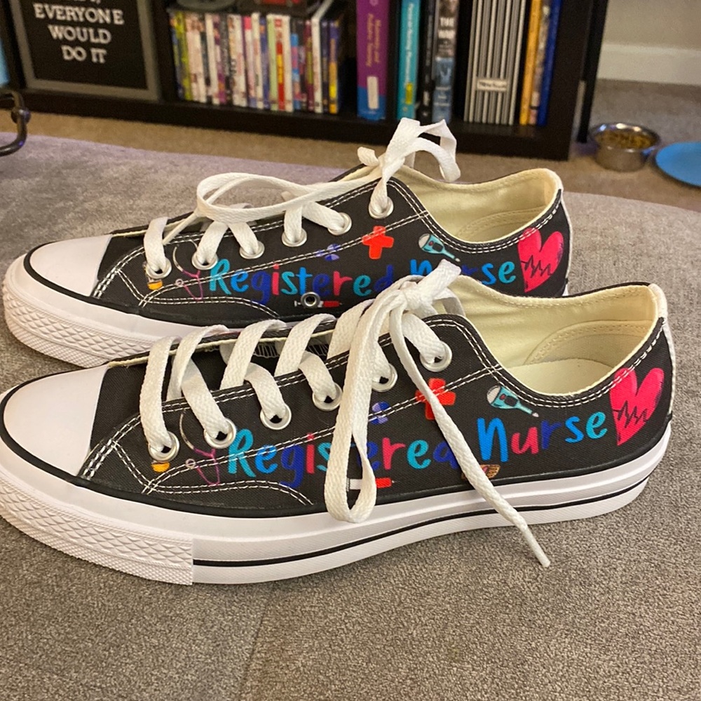 “Registered nurse” shoes